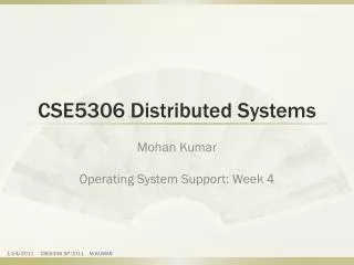 CSE5306 Distributed Systems