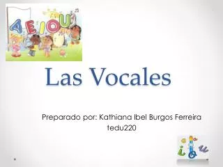 las vocales