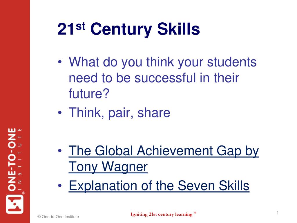 PPT - 21 st Century Skills PowerPoint Presentation, free download - ID ...
