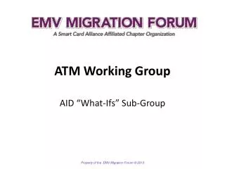 ATM Working Group