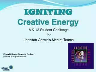 IGNITING Creative Energy