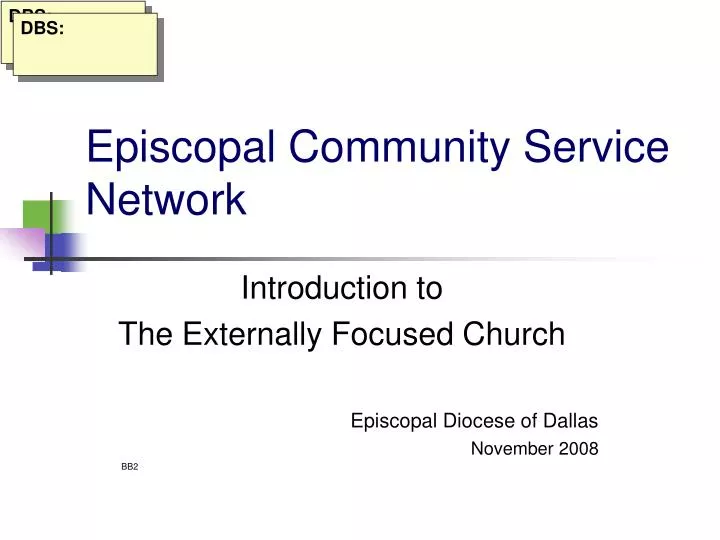 episcopal community service network