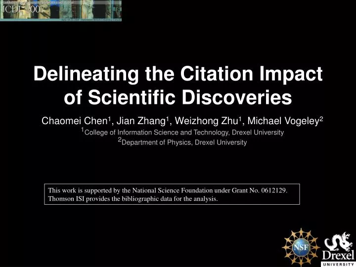 delineating the citation impact of scientific discoveries