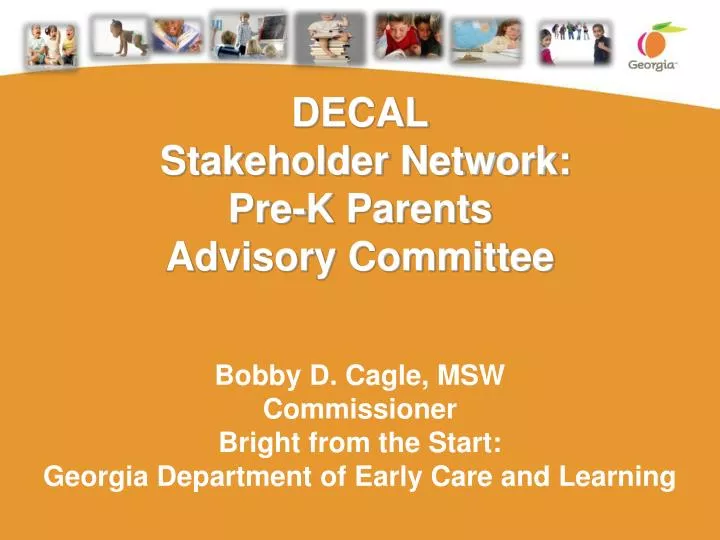 decal stakeholder network pre k parents advisory committee