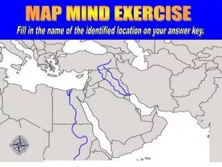 MAP MIND EXERCISE
