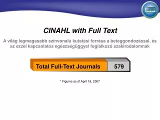 CINAHL with Full Text
