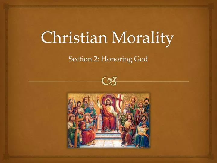 christian morality