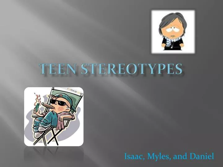 teen stereotypes