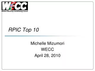 RPIC Top 10