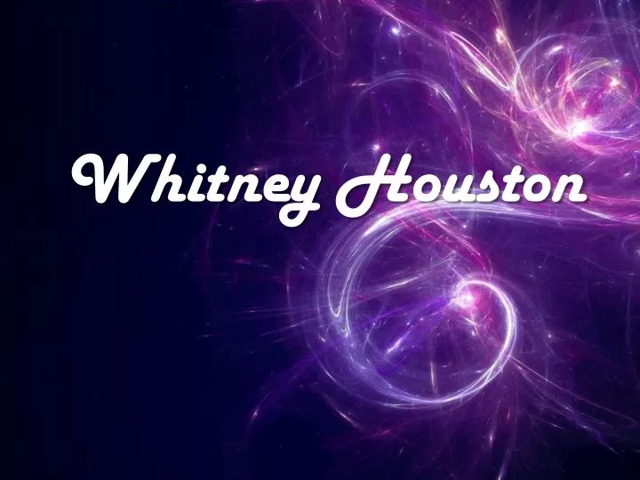 whitney houston