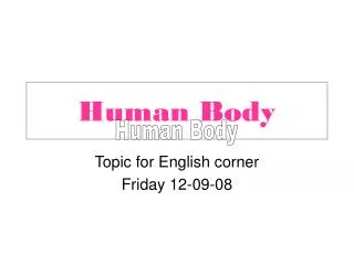 Human Body