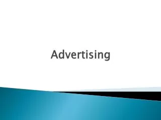 Advertising