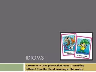 idioms