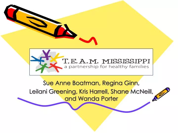 sue anne boatman regina ginn leilani greening kris harrell shane mcneill and wanda porter