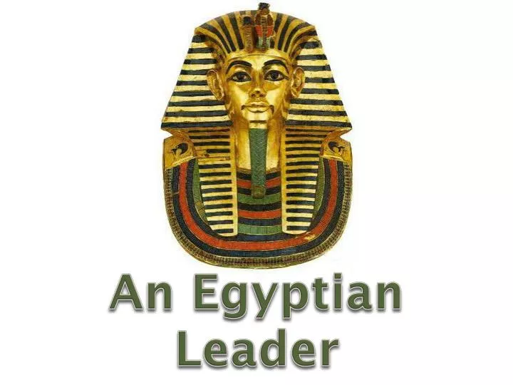 an egyptian leader