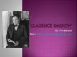 Clarence Darrow - slide 1