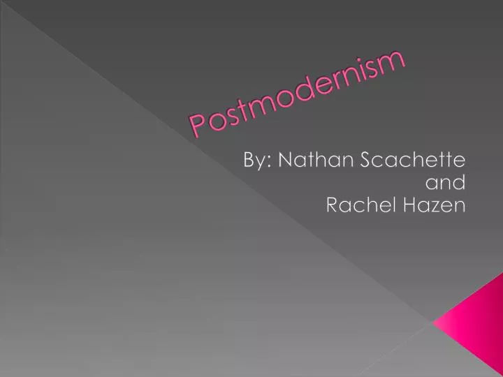 postmodernism