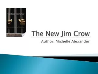 the new jim crow