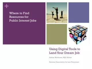 Using Digital Tools to Land Your Dream Job