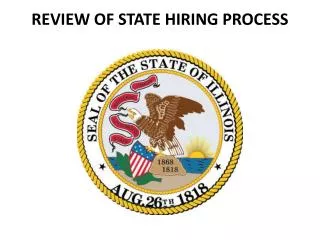 REVIEW OF STATE HIRING PROCESS