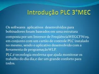 introdu o plc 3 mec