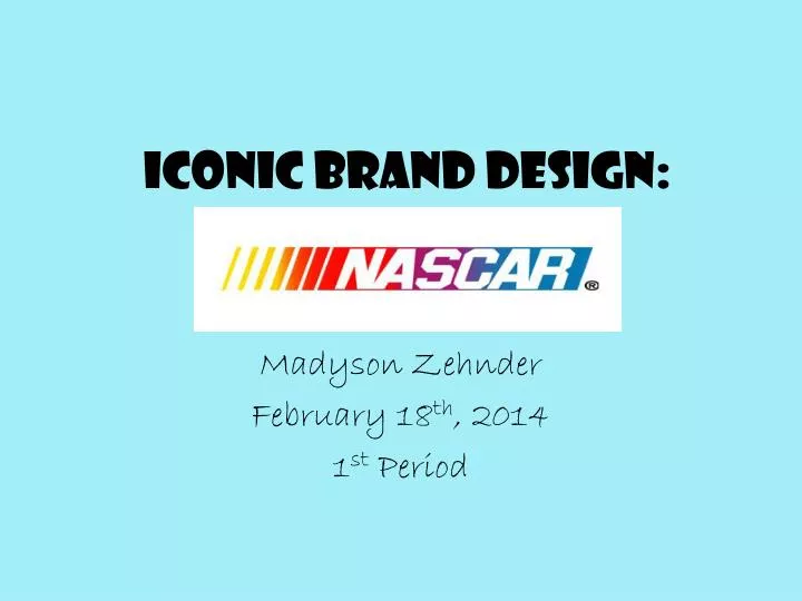 iconic brand design