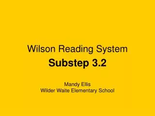 Wilson Reading System
