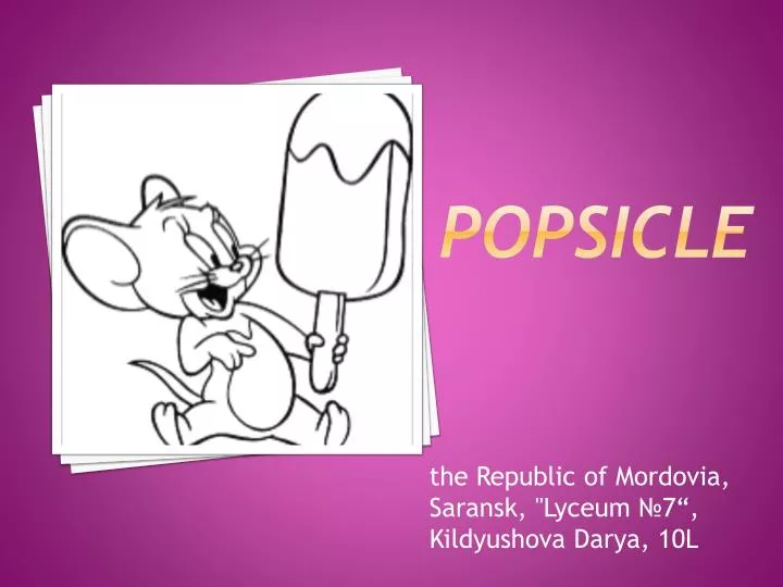 popsicle