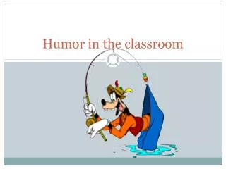 Humor in the classroom