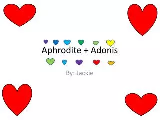 Aphrodite + Adonis