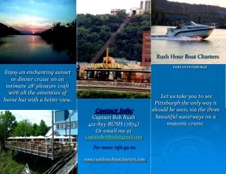 Rush Hour Boat Charters