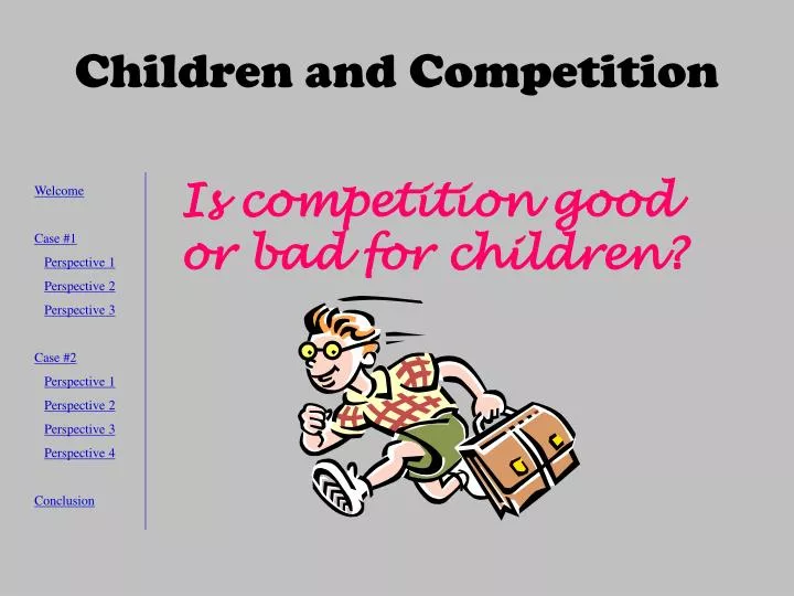 children and competition