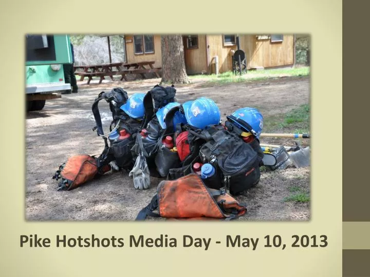 pike hotshots media day may 10 2013