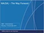 ABC - Johannesburg Monday, 14 November 2011 - slide 1
