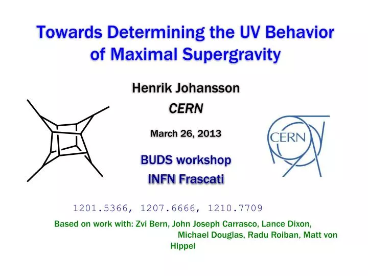 towards determining the uv behavior of maximal supergravity