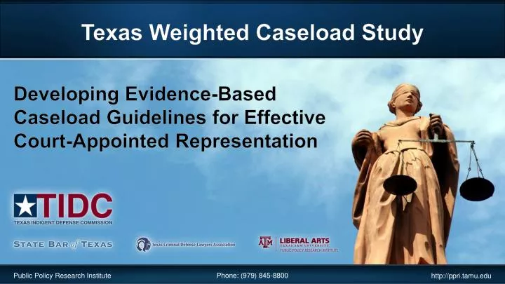 texas weighted caseload study