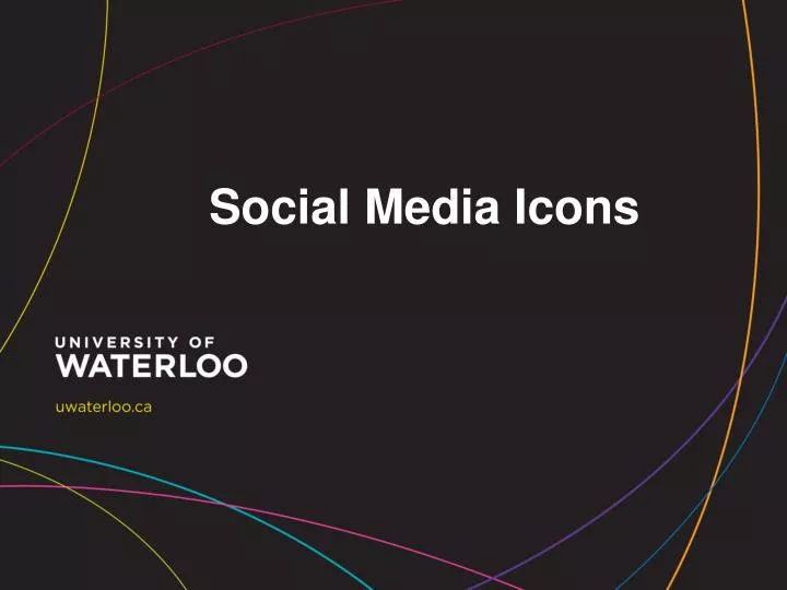 social media icons