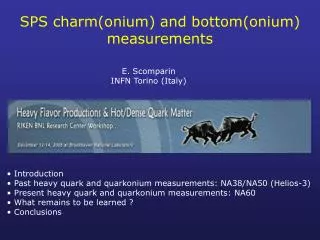 SPS charm(onium) and bottom(onium) measurements