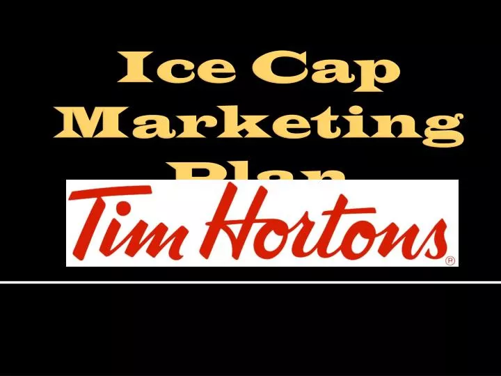 ice cap marketing plan