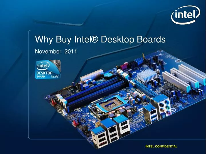 why buy intel desktop boards
