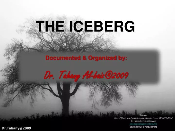 the iceberg