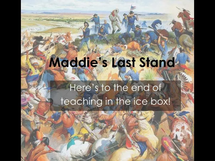 maddie s last stand