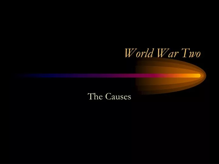 world war two