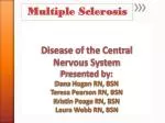 Multiple Sclerosis - slide 1