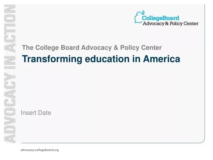 transforming education in america