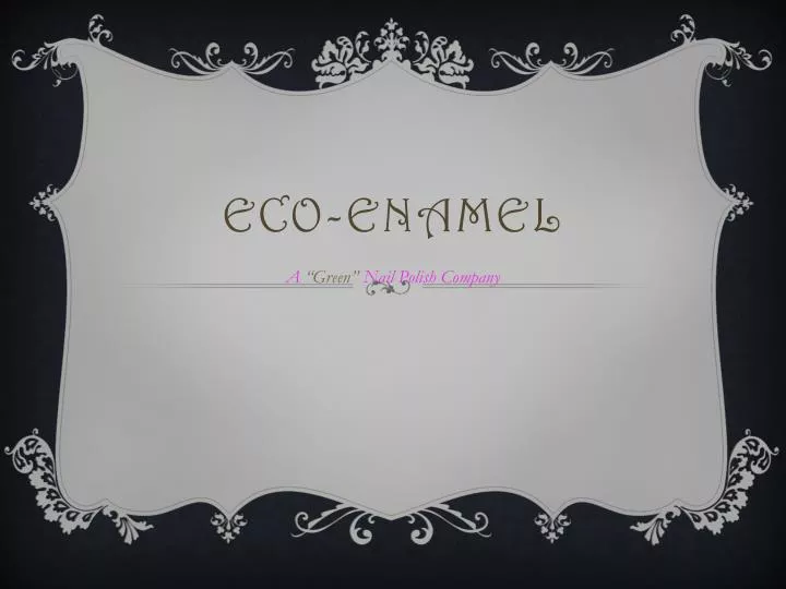 eco enamel