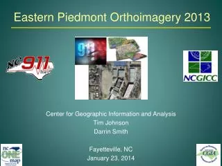 Eastern Piedmont Orthoimagery 2013