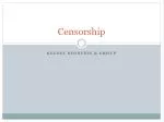 Censorship - slide 1