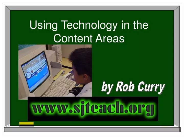 using technology in the content areas