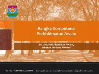 rangka kompetensi perkhidmatan awam